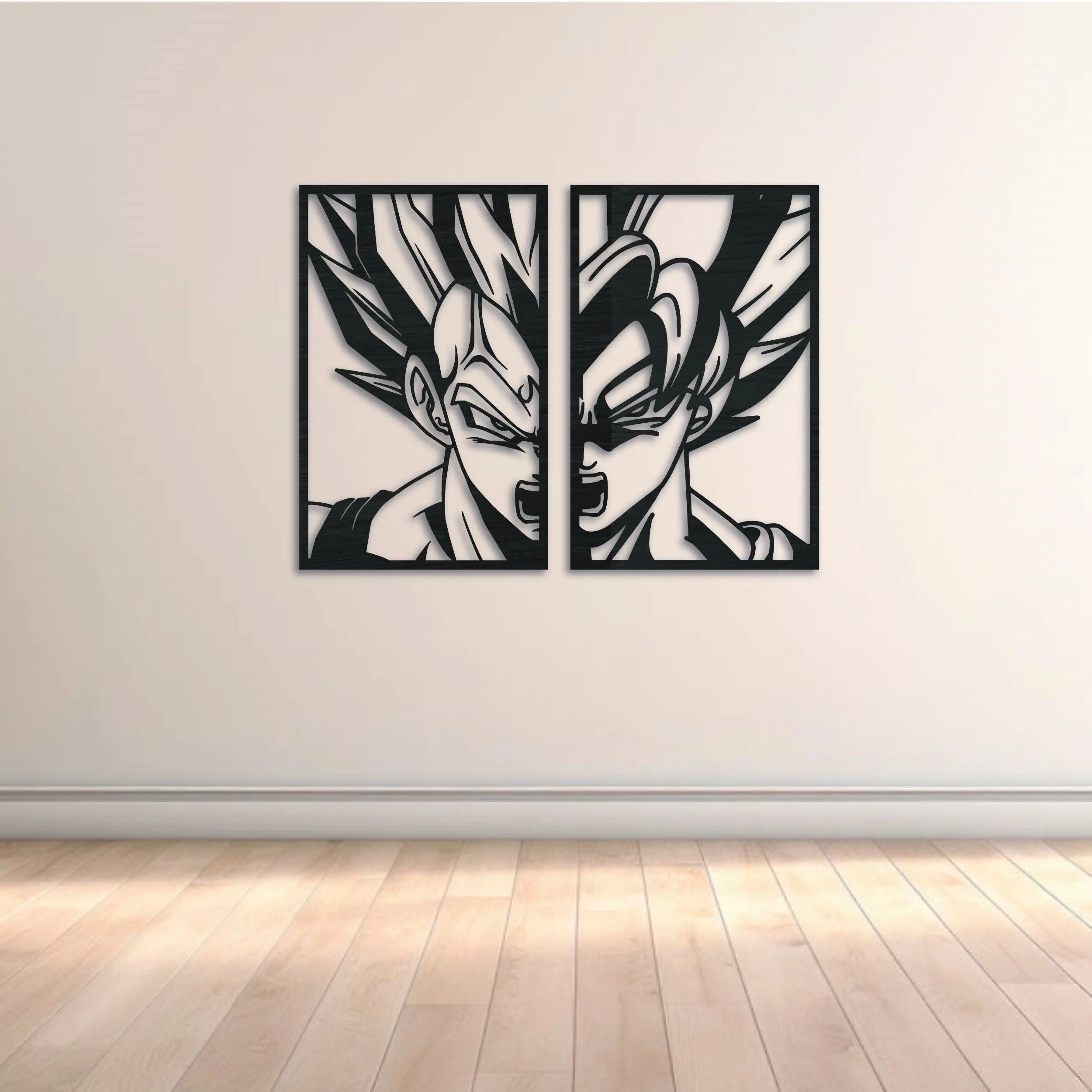 Tríptico Goku Y Vegeta Saga Majin - Image 2