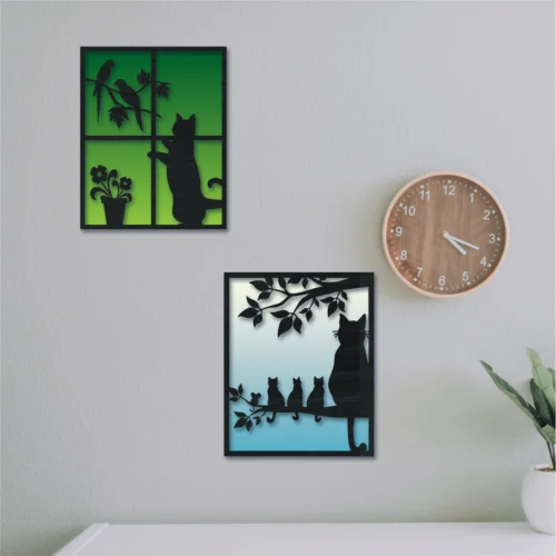Set Gato En Ventana 2