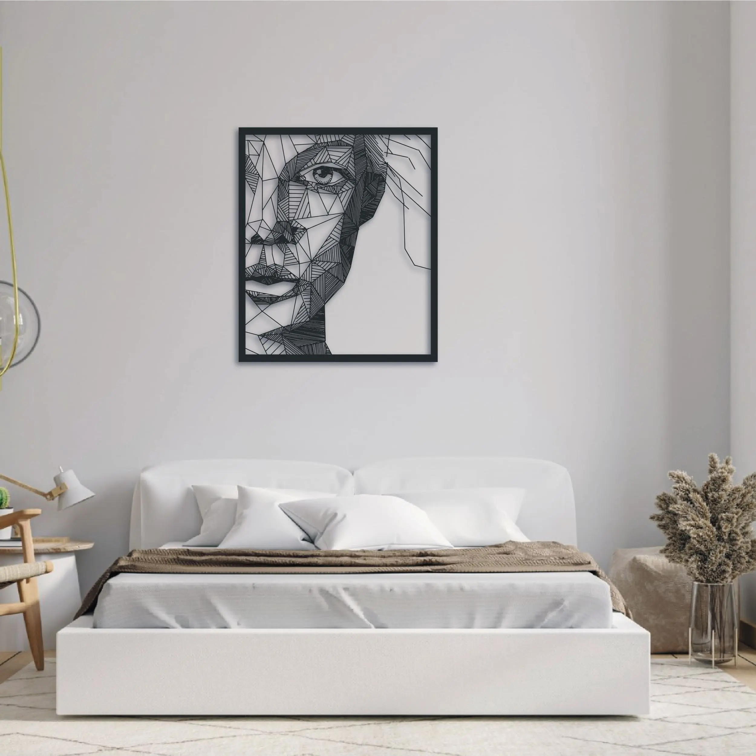 Medio Rostro En Lineas - Image 2