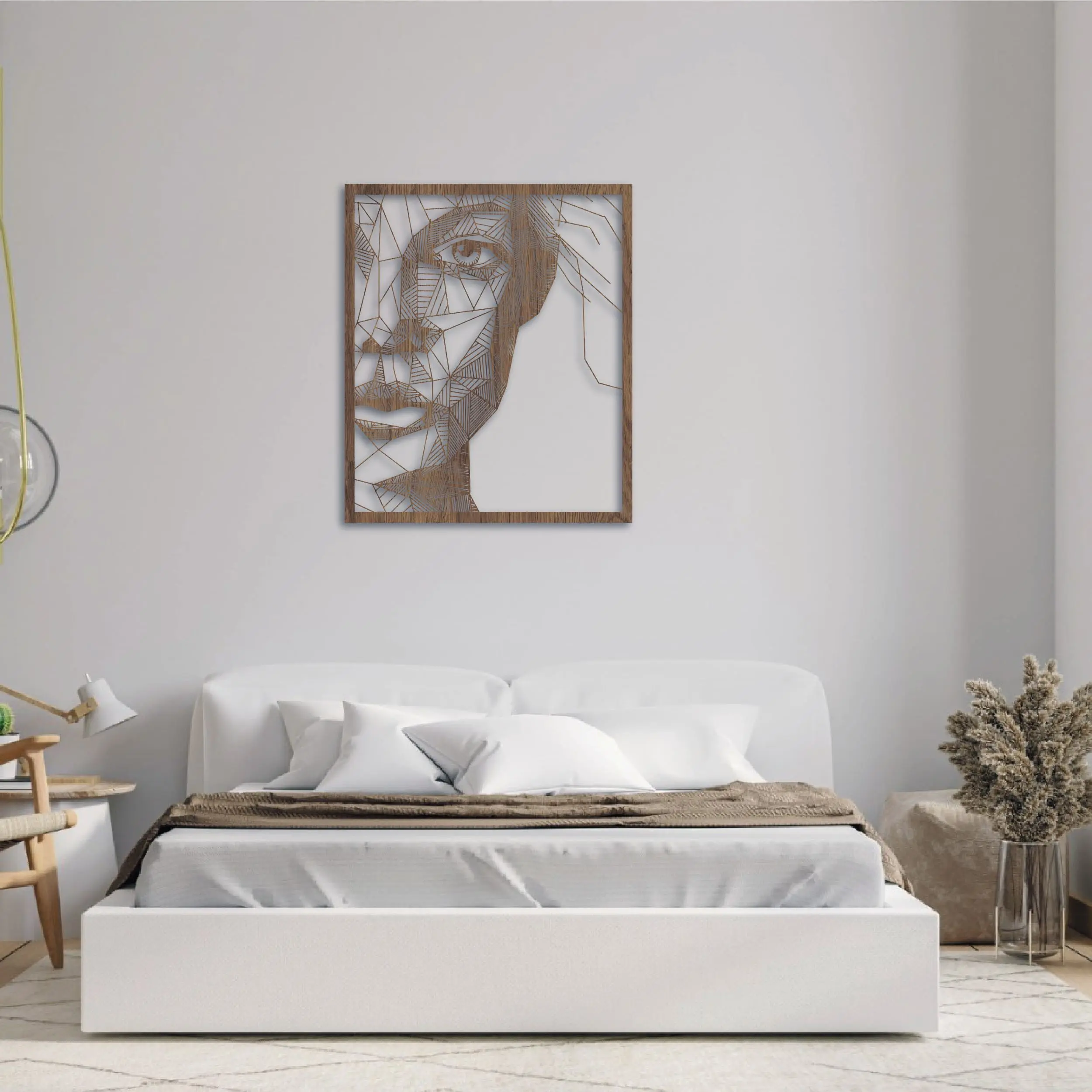 Medio Rostro En Lineas - Image 3