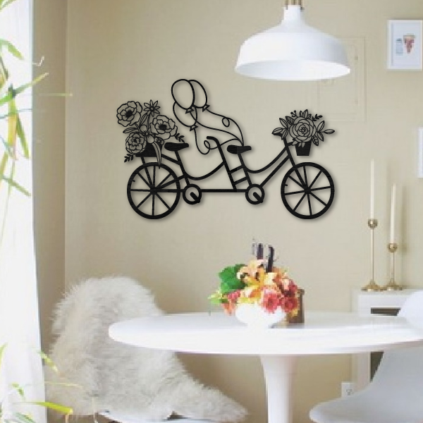Bicicleta con flores - Image 2