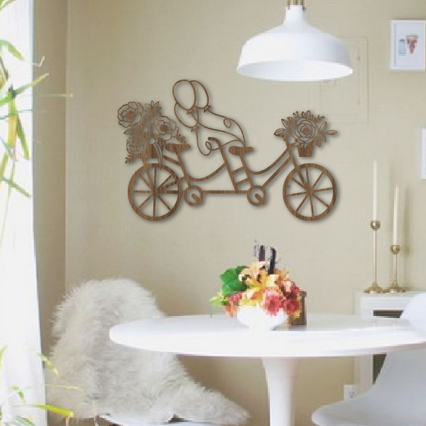 Bicicleta con flores - Image 3