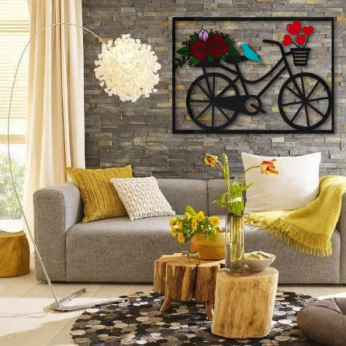 Bicicleta decorada