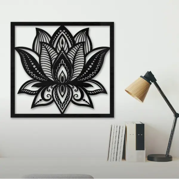 Flor de loto en mandala - Image 2