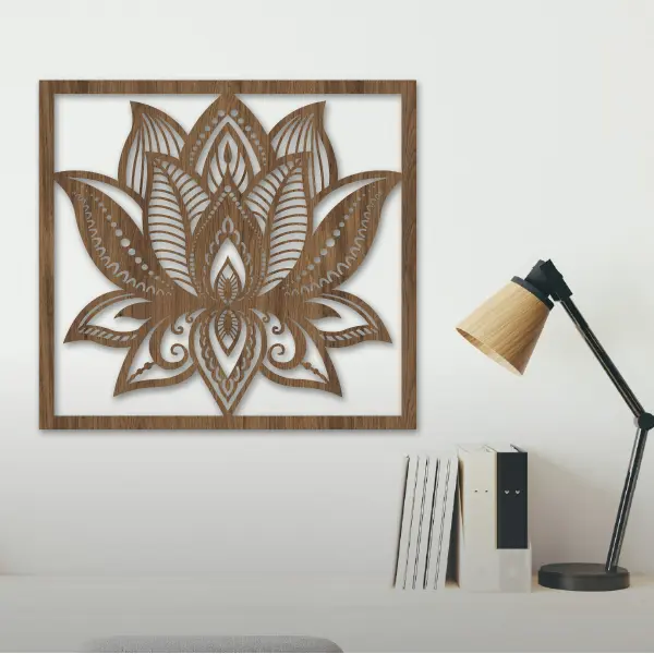 Flor de loto en mandala - Image 3