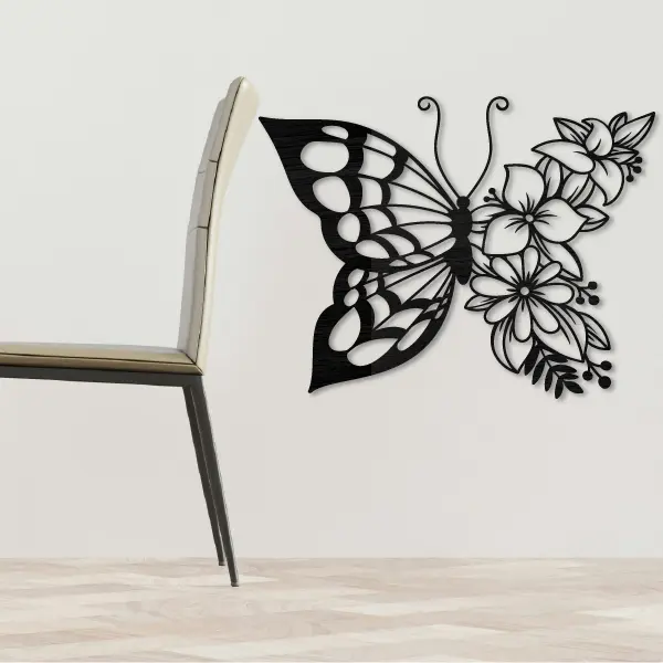 Flores y mariposa - Image 2