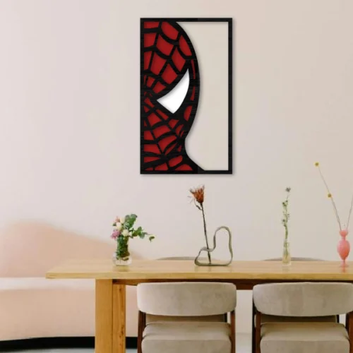 Half Face Spiderman
