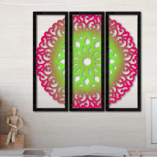 Mandala triptica
