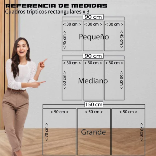 Plantilla Cuadros Triptico