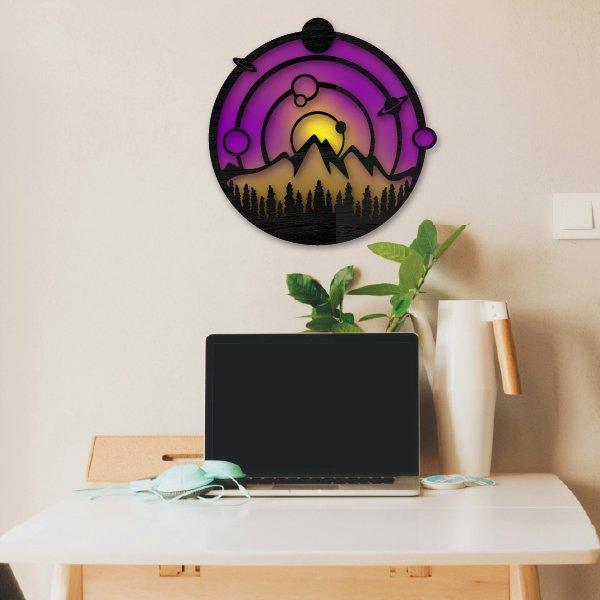 Vista al sistema solar