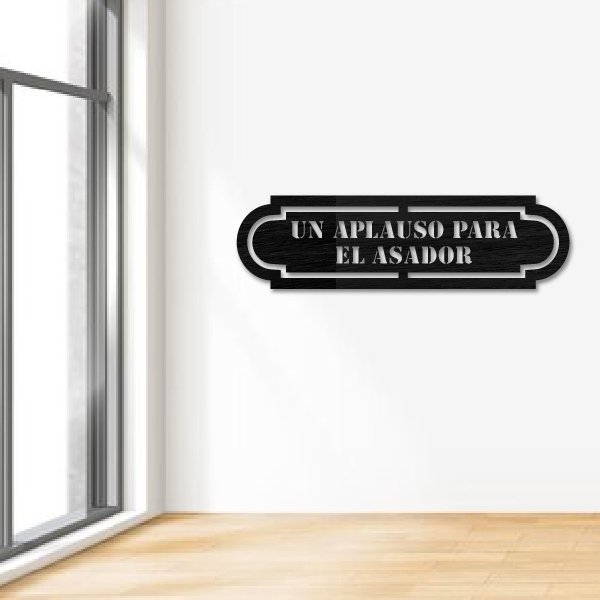 aplauso para el asador