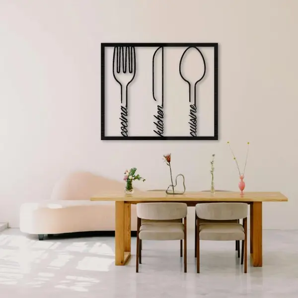 letrero cocina