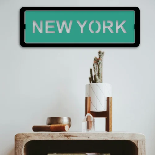 letrero new york