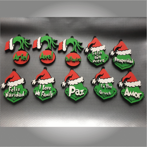 Esferas multicapa Grinch