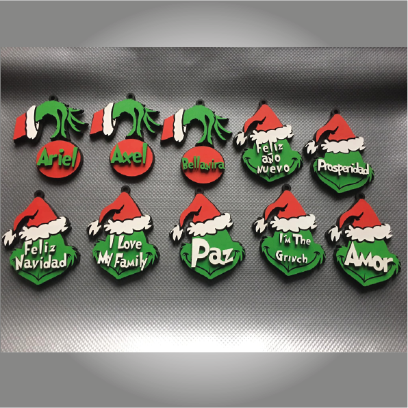 Esferas multicapa Grinch