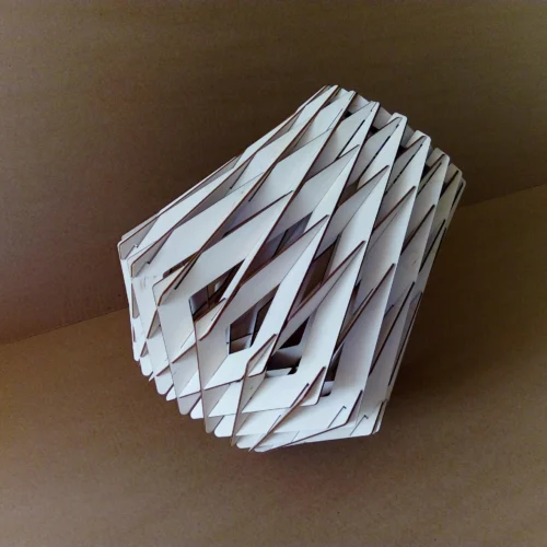 Lámpara origami