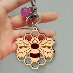 Llavero Abeja
