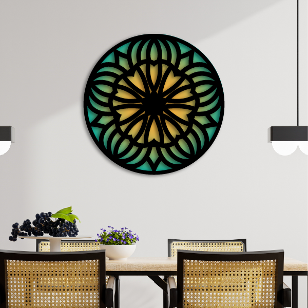Mandala esmeralda