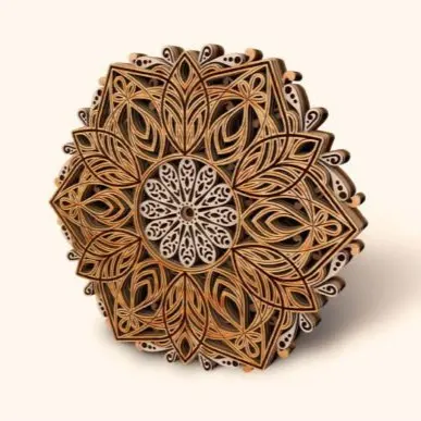 Mandala hojas
