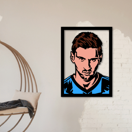Messi dibujo