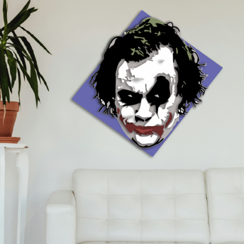 Multicapa cara de Joker