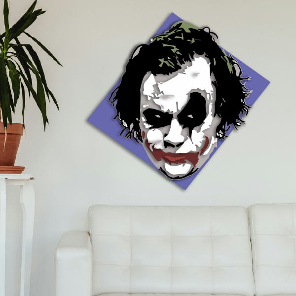 Multicapa cara de Joker