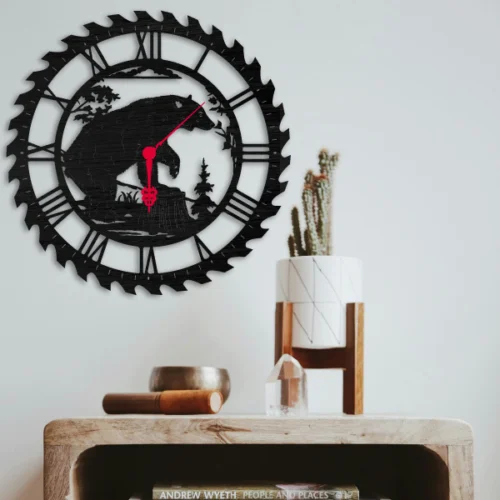 Reloj cierra oso