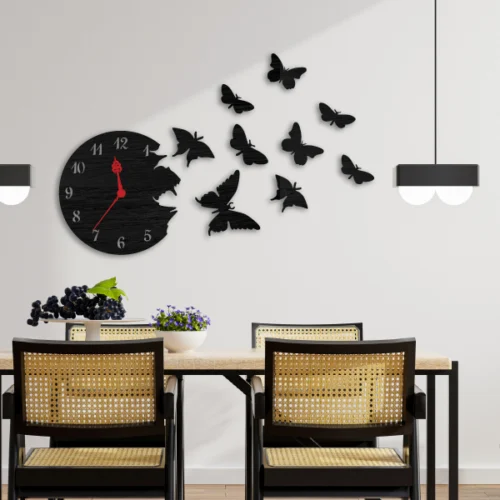 Reloj mariposas