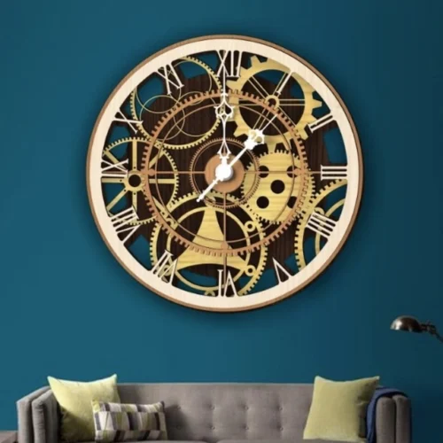 Reloj multicapa análogo