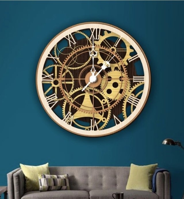 Reloj multicapa análogo