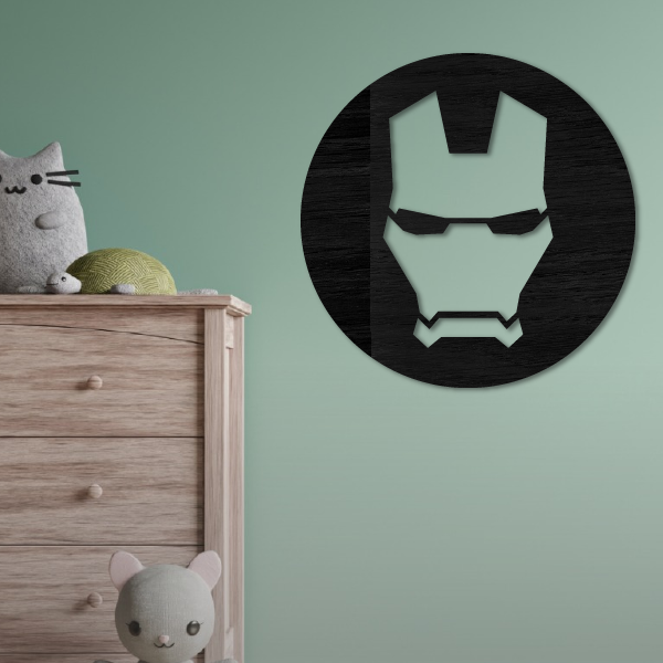 Símbolo máscara Ironman - Image 2