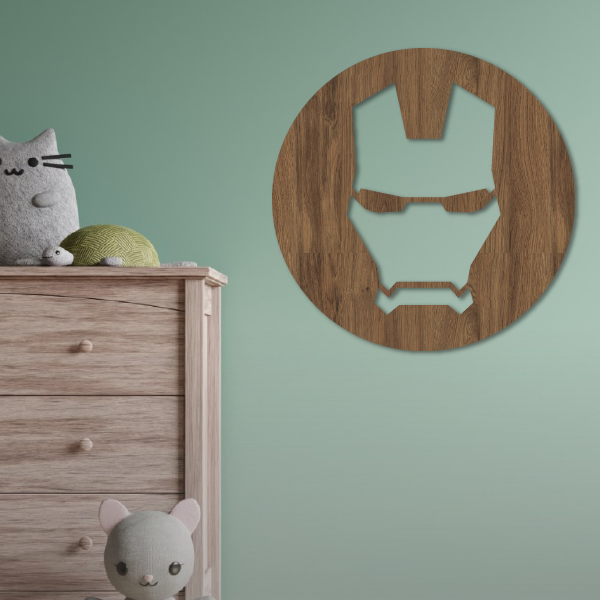 Símbolo máscara Ironman - Image 3