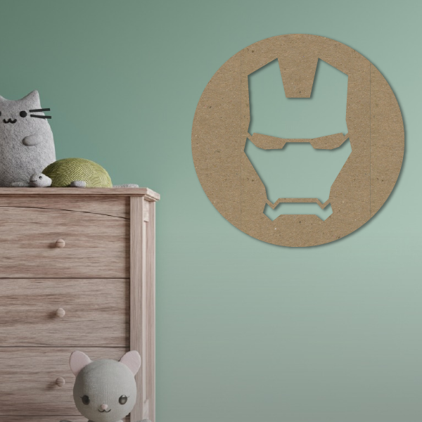 Símbolo máscara Ironman - Image 4