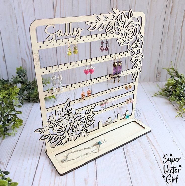 Stand de aretes sencillo