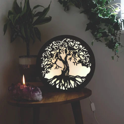 Lámpara árbol de la vida
